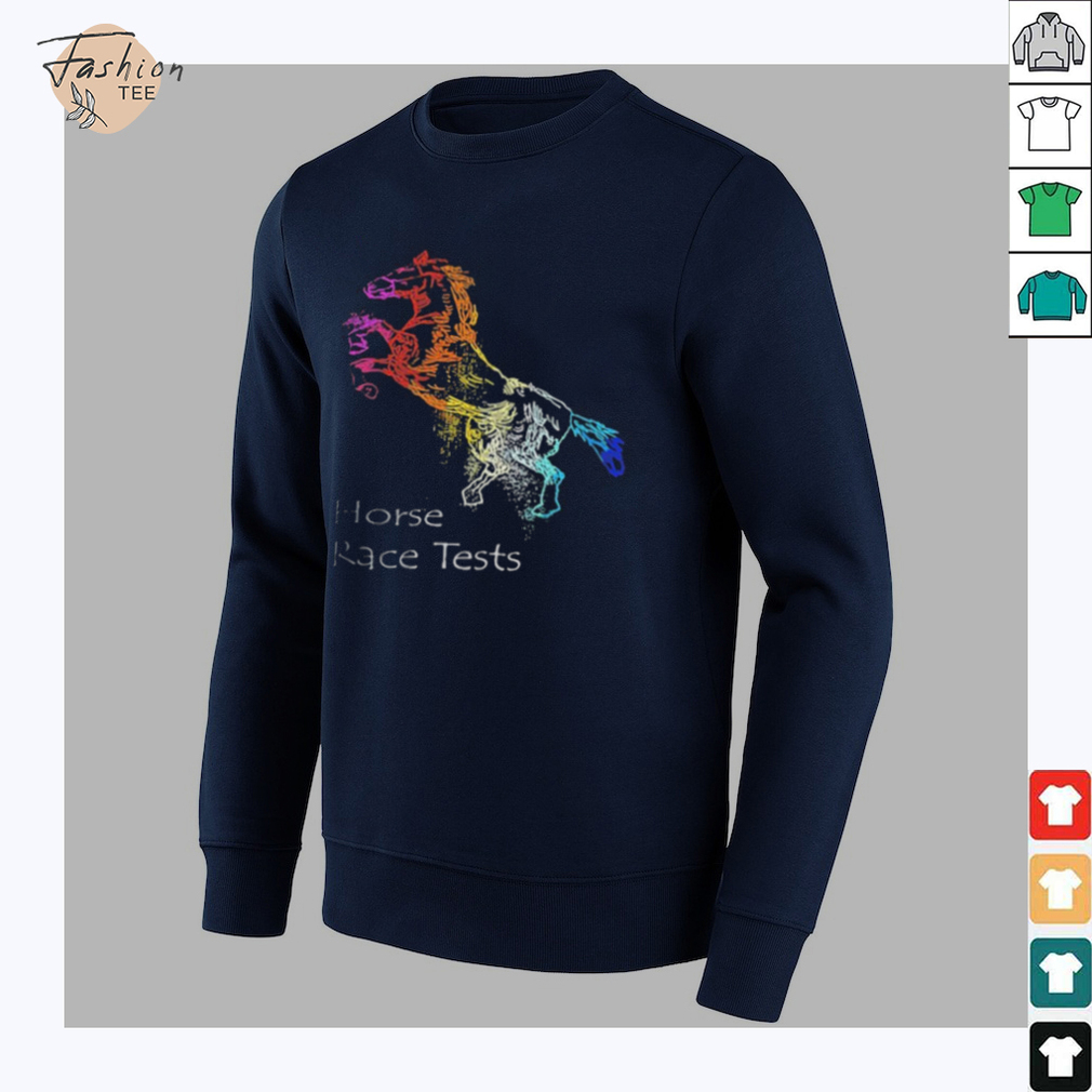 Paradise Fishing Horse Race Tests Rainbow T shirts Paradise Fishing Horse Race Tests Rainbow T shirts