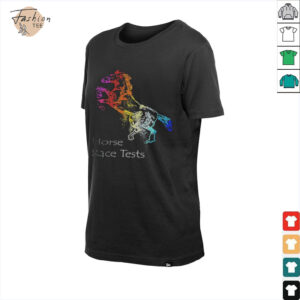 Paradise Fishing Horse Race Tests Rainbow T shirts