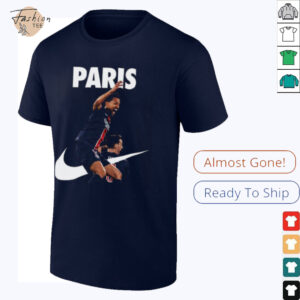 Paris Nike x PSG Celebrate Their 13th Ligue 1 Title With A 3 1 Home Win Over Auxerre Unisex T Shirt