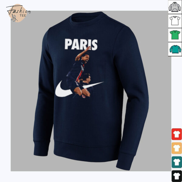 Paris Nike x PSG Celebrate Their 13th Ligue 1 Title With A 3 1 Home Win Over Auxerre Unisex T Shirt