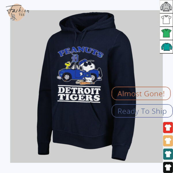 Peanuts Snoopy and Woodstock Detroit Tigers 2025 shirt