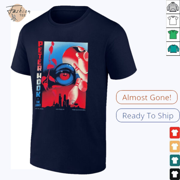 Peter Hook And The Light Las Vegas Nevada Gig At Punk Rock Bowling On May 25 2025 T shirts