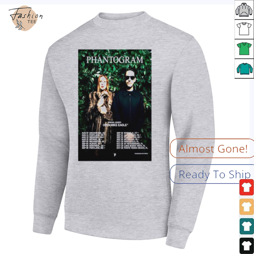 Phantogram Open Mike Eagle Tour 2025 Poster shirt Phantogram Open Mike Eagle Tour 2025 Poster shirt