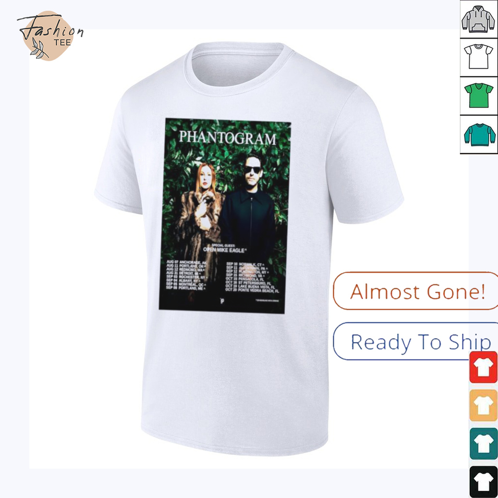 Phantogram Open Mike Eagle Tour 2025 Poster shirt Phantogram Open Mike Eagle Tour 2025 Poster shirt