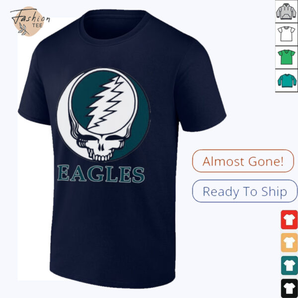 Philadelphia Eagles Grateful Dead logo shirt