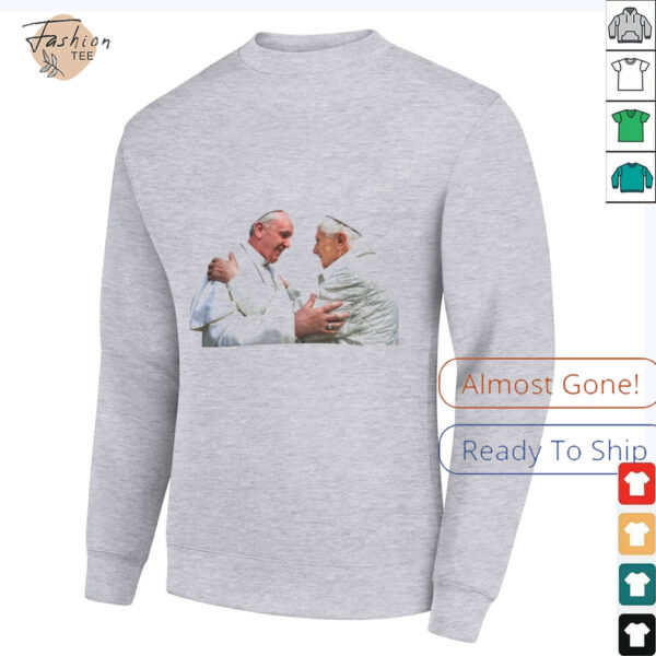 Pope Benedict XVI and Pope Francis shirt