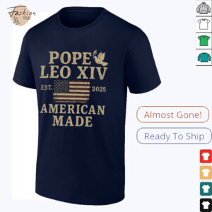 Pope Leo XIV Retro Catholic T Shirt