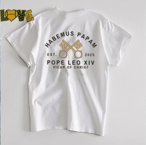 Pope Leo XIV Vicar of Christ 2025 T Shirt