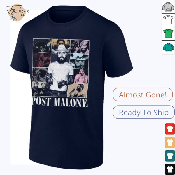 Post Malone Funny Tour 2025 Concert Fan Gift Shirt