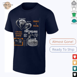 Post Malone Jelly Roll Big Ass Stadium Tour Artwork Shirt