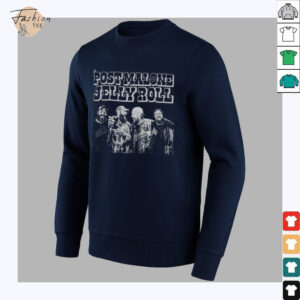 Post Malone Jelly Roll Vintage Concert Country Western 2025 Shirt