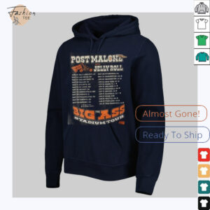 Post Malone Tour Big Ass Stadium Jelly Roll 2025 Country Music Shirt
