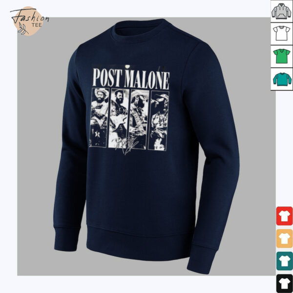 Post Malone Vintage Rap Music F1 Trillion Tour Album Shirt