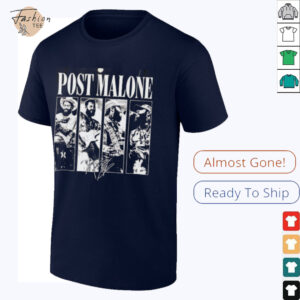 Post Malone Vintage Rap Music F1 Trillion Tour Album Shirt