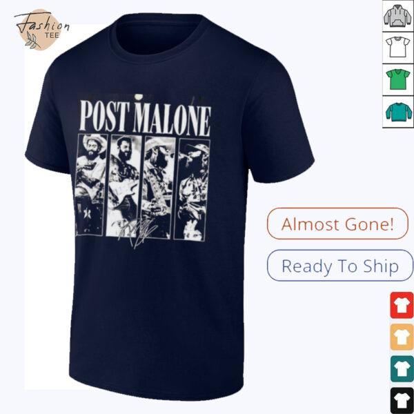 Post Malone Vintage Rap Music F1 Trillion Tour Album Shirt