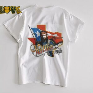 Post Malone wear 1984 Willie Nelson & Family Wrangler 2025 Special T Shirt
