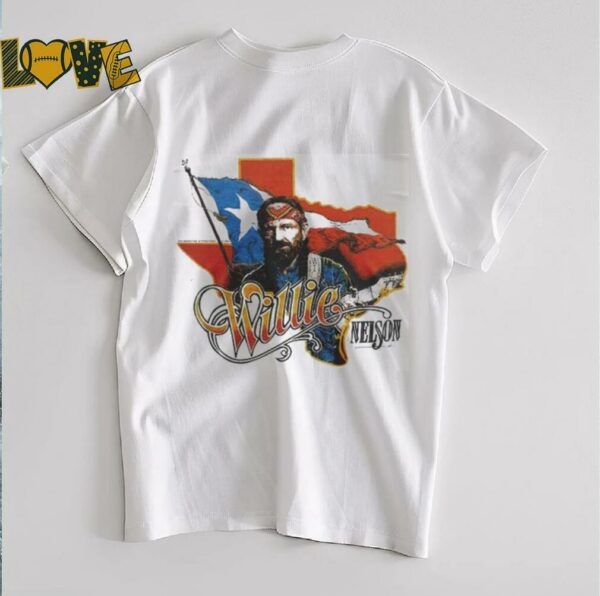 Post Malone wear 1984 Willie Nelson & Family Wrangler 2025 Special T Shirt