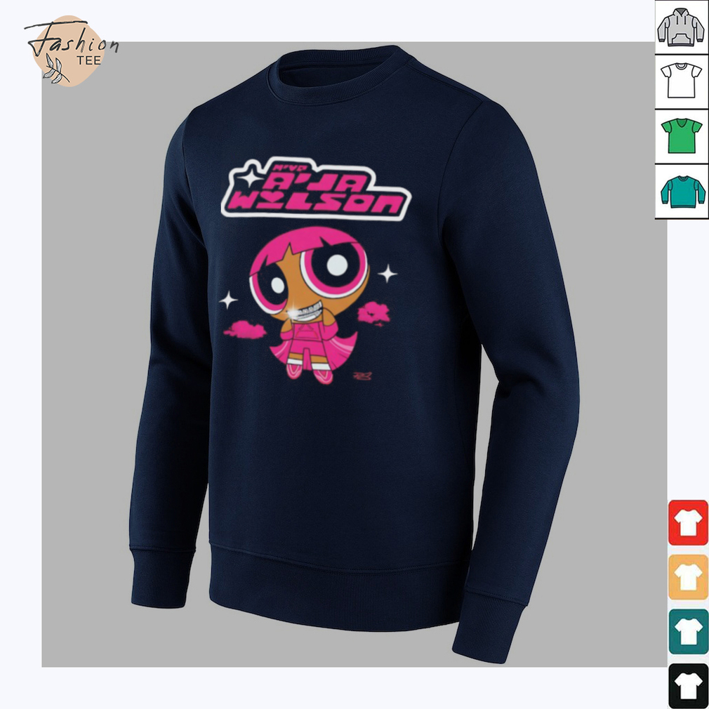 Powerpuff Girls A’ja Wilson MVP shirt Powerpuff Girls A’ja Wilson MVP shirt