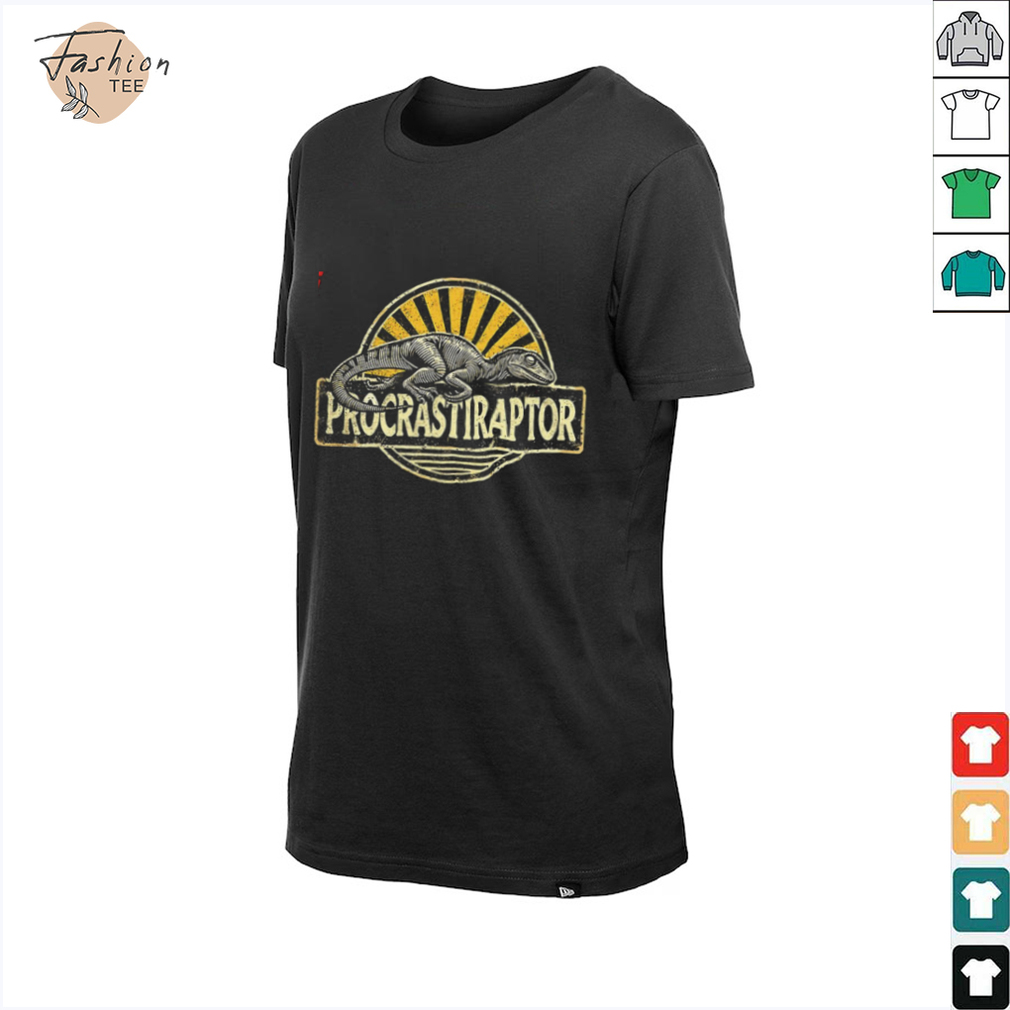 Procrastiraptor procrastinating velociraptor shirt Procrastiraptor procrastinating velociraptor shirt