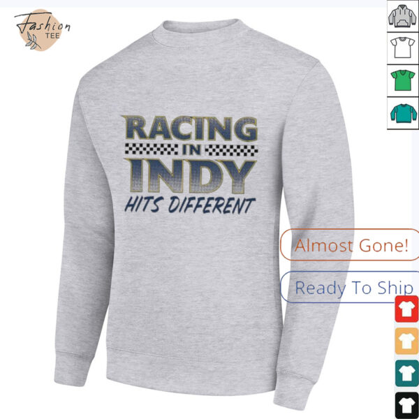 Racing in Indy hits different Indiana Pacers basketball shirt   Copy