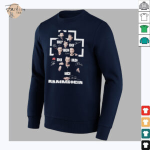 Rammstein Photo Signatures 2025 T Shirts