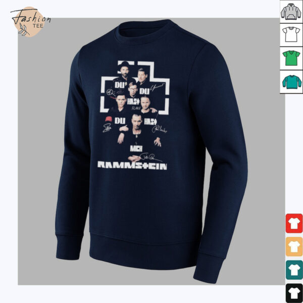 Rammstein Photo Signatures 2025 T Shirts