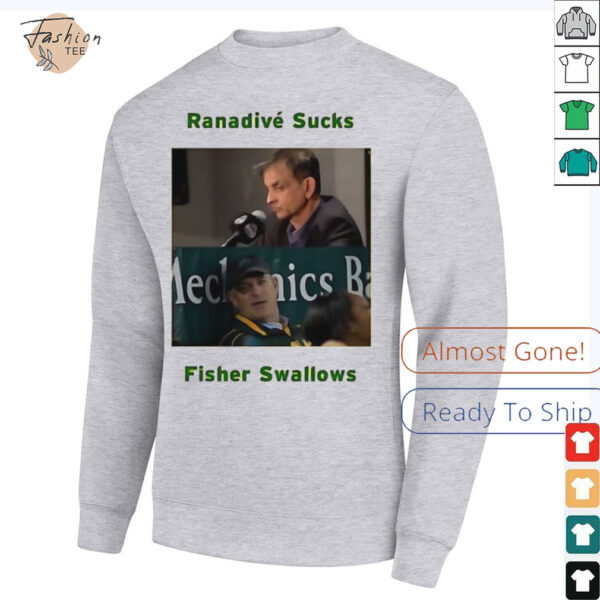 Ranadive sucks fisher swallows shirt