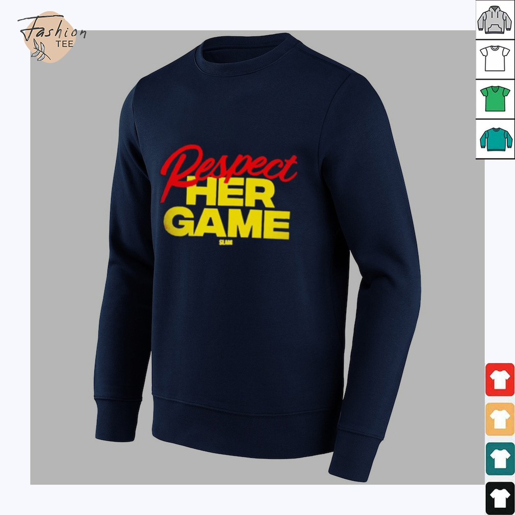 Respect her game Indiana Fever shirt Respect her game Indiana Fever shirt