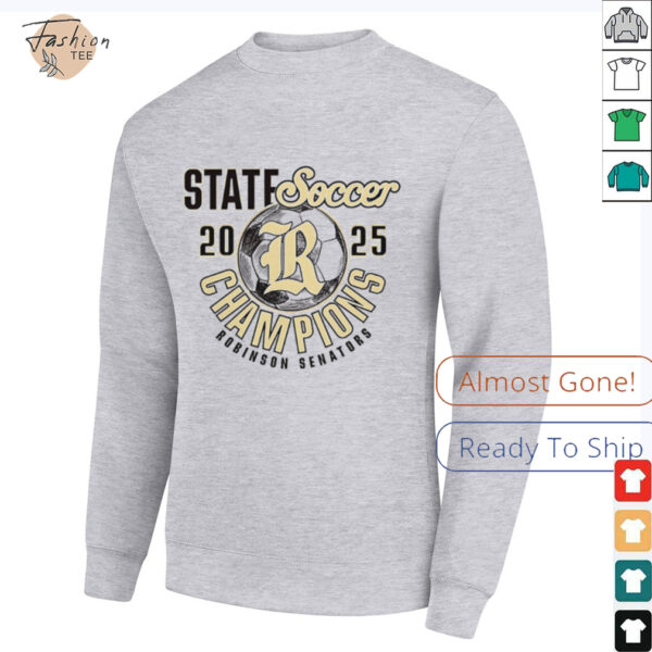 Robinson Senators 2025 State Soccer Champions shirt