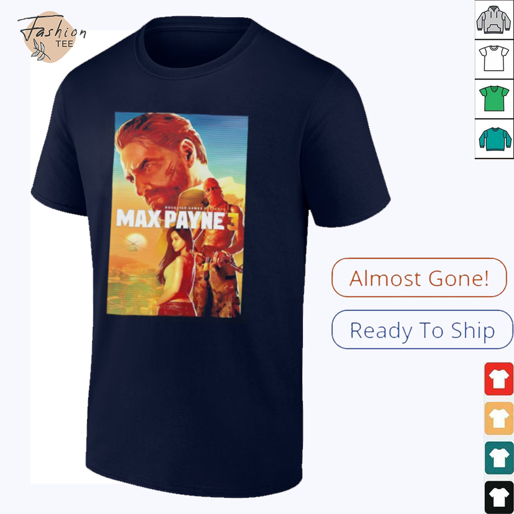 Rockstar games presents Max Payne 3 shirt Rockstar games presents Max Payne 3 shirt