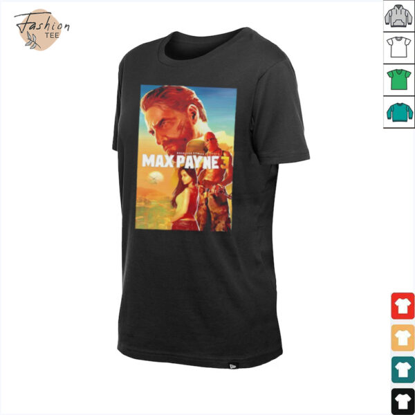 Rockstar games presents Max Payne 3 shirt