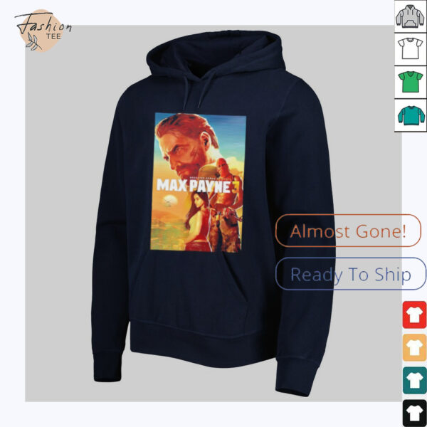 Rockstar games presents Max Payne 3 shirt