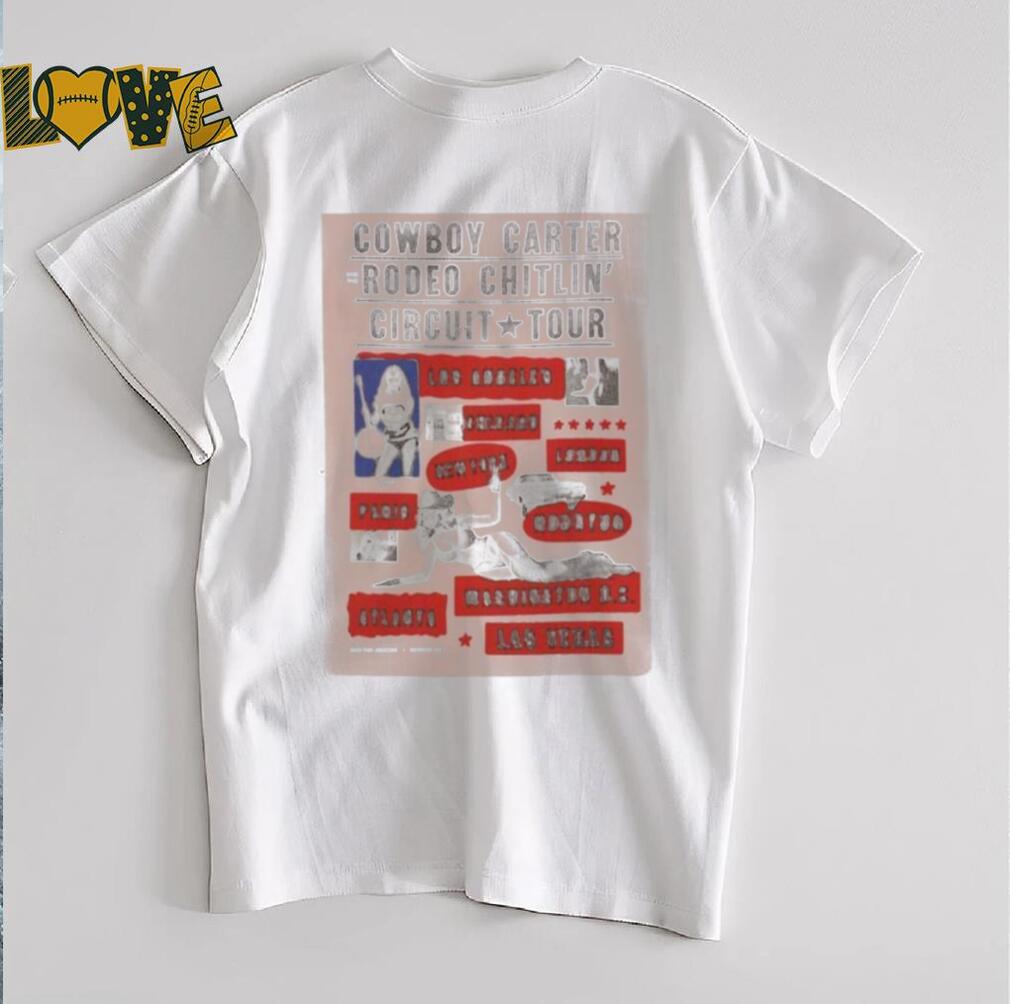 Rodeo Inspired Cowboy Carter Tour T Shirt Rodeo Inspired Cowboy Carter Tour T Shirt