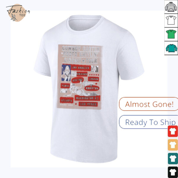 Rodeo Inspired Cowboy Carter Tour T Shirt
