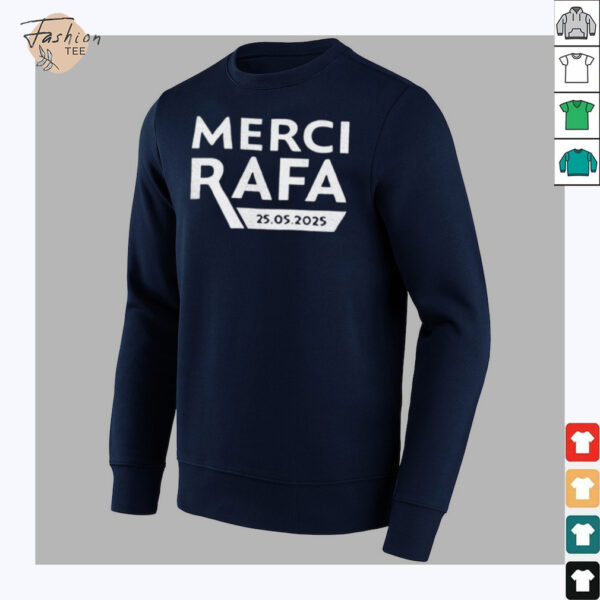 Roland Garros Merci Rafa shirt