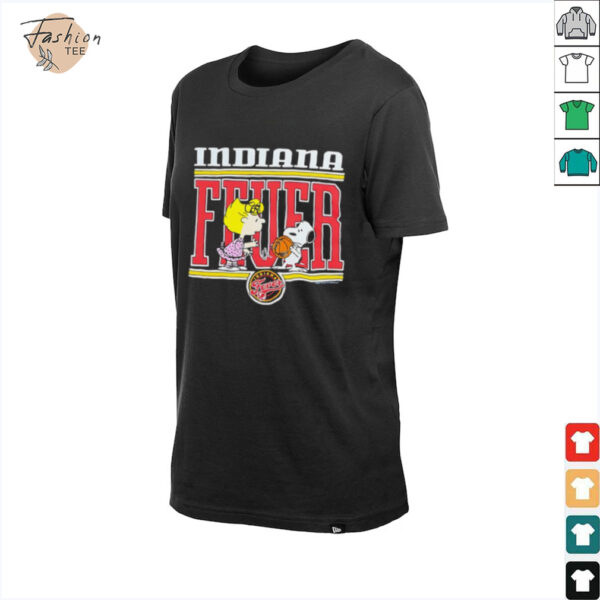 Sally Brown and Snoopy Indiana Fever basketball 2025 shirt