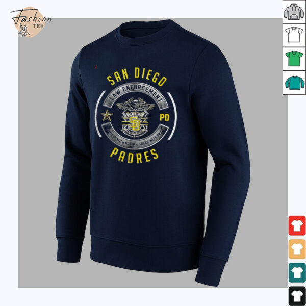 San Diego Padres Law Enforcement 2025 shirt