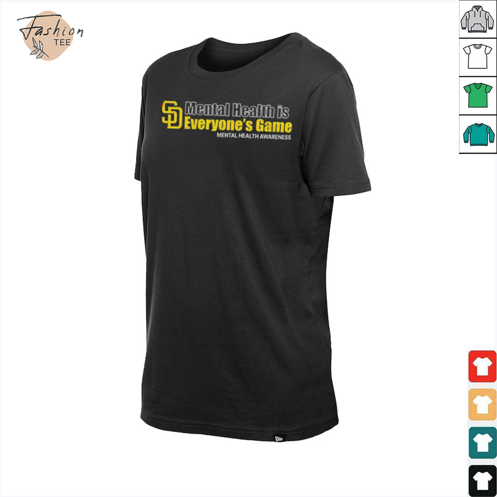San Diego Padres mental health is everyone’s game shirt San Diego Padres mental health is everyone’s game shirt