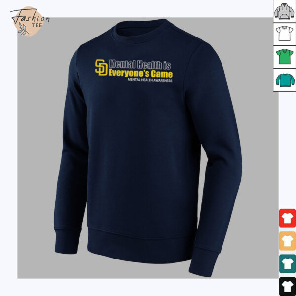 San Diego Padres mental health is everyone’s game shirt