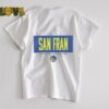 San Fran NBA basketball Golden State Warriors crossbar shirt