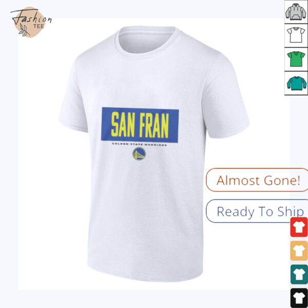 San Fran NBA basketball Golden State Warriors crossbar shirt