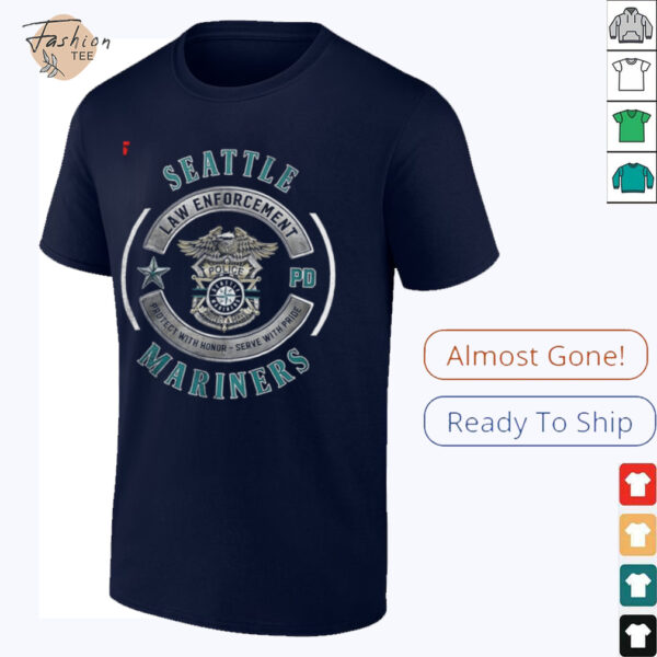 Seattle Mariners Law Enforcement 2025 shirt