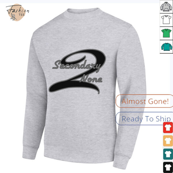 Secondary to none team logo shirt
