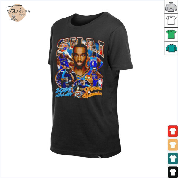 Shai Gilgeous Alexande Oklahoma City Thunder Shai NBA MVP 2025 shirt
