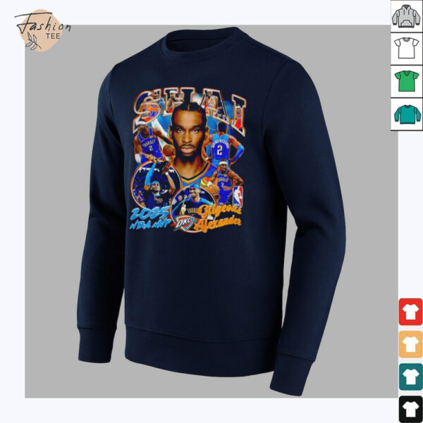 Shai Gilgeous Alexande Oklahoma City Thunder Shai NBA MVP 2025 shirt