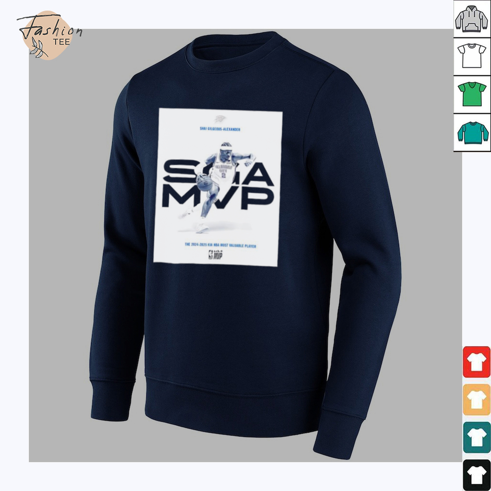 Shai Gilgeous Alexander SGA2 MVP NBA shirt Shai Gilgeous Alexander SGA2 MVP NBA shirt