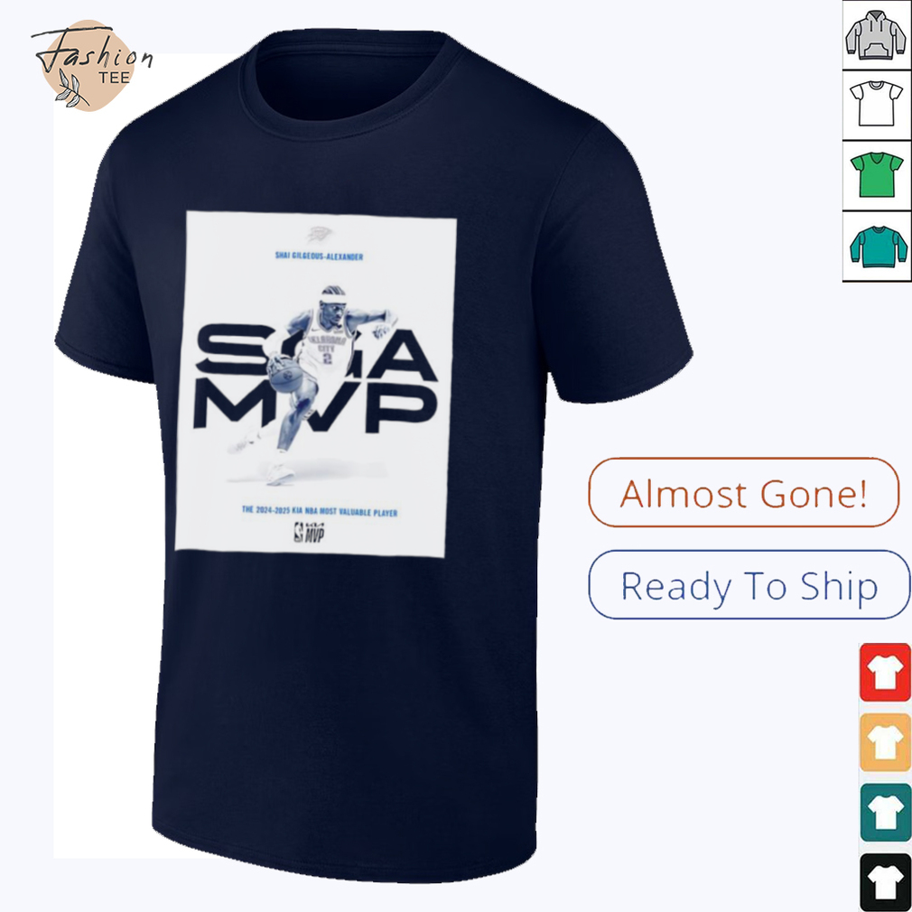 Shai Gilgeous Alexander SGA2 MVP NBA shirt Shai Gilgeous Alexander SGA2 MVP NBA shirt