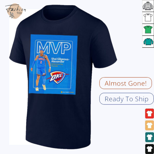 Shai Gilgeous Alexander wins NBA MVP 2025 shirt