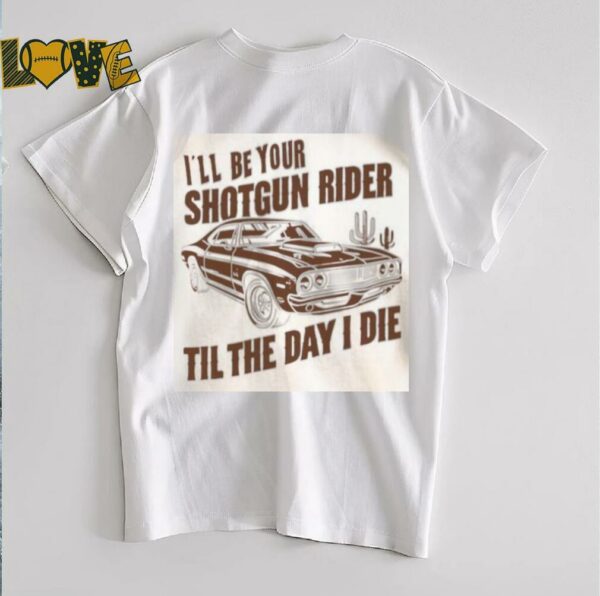 Shotgun Rider Cowboy Music T Shirt