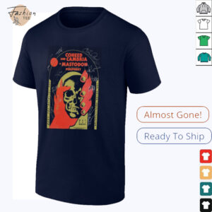 Signed Coheed And Cambria Mastodon Periphery Huntsville, AL 2025 Skull Hand T shirts